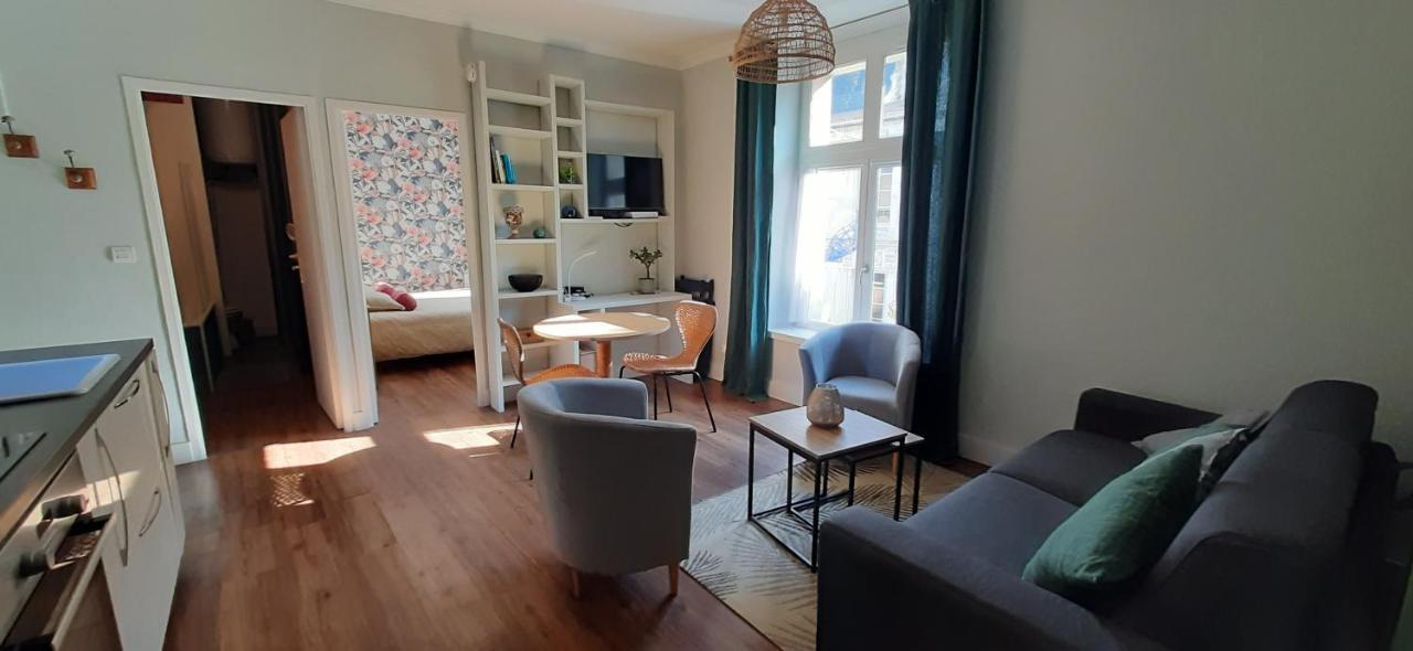 Ferienwohnung Le P'Tit Croissant Bayeux Exterior foto